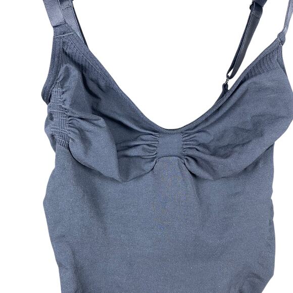 SKIMS Black Bodysuit Shapewear | Women Size S | Adjustable Straps, Slimming Fit - Picture 3 of 7